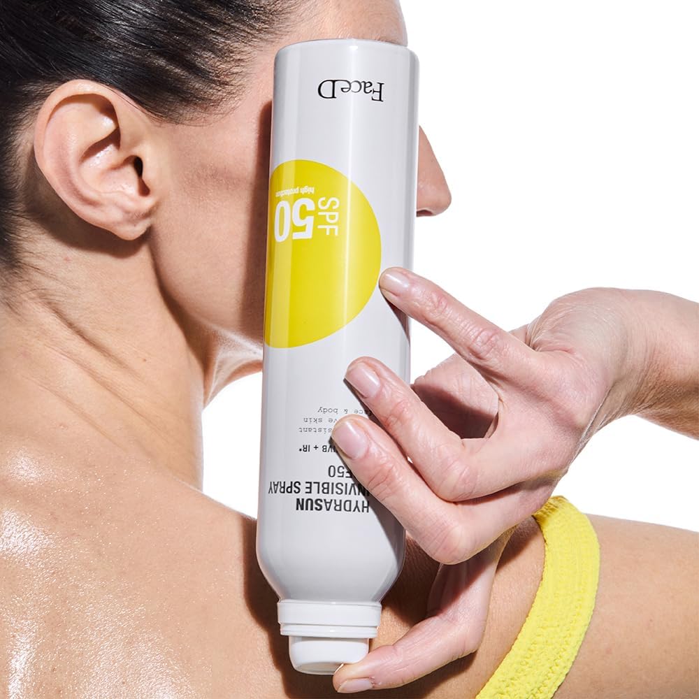 Detalle 2 de Face D - Hydrasun Spray Solare Viso e Corpo SPF50, 200ml: protezione leggera e versatile