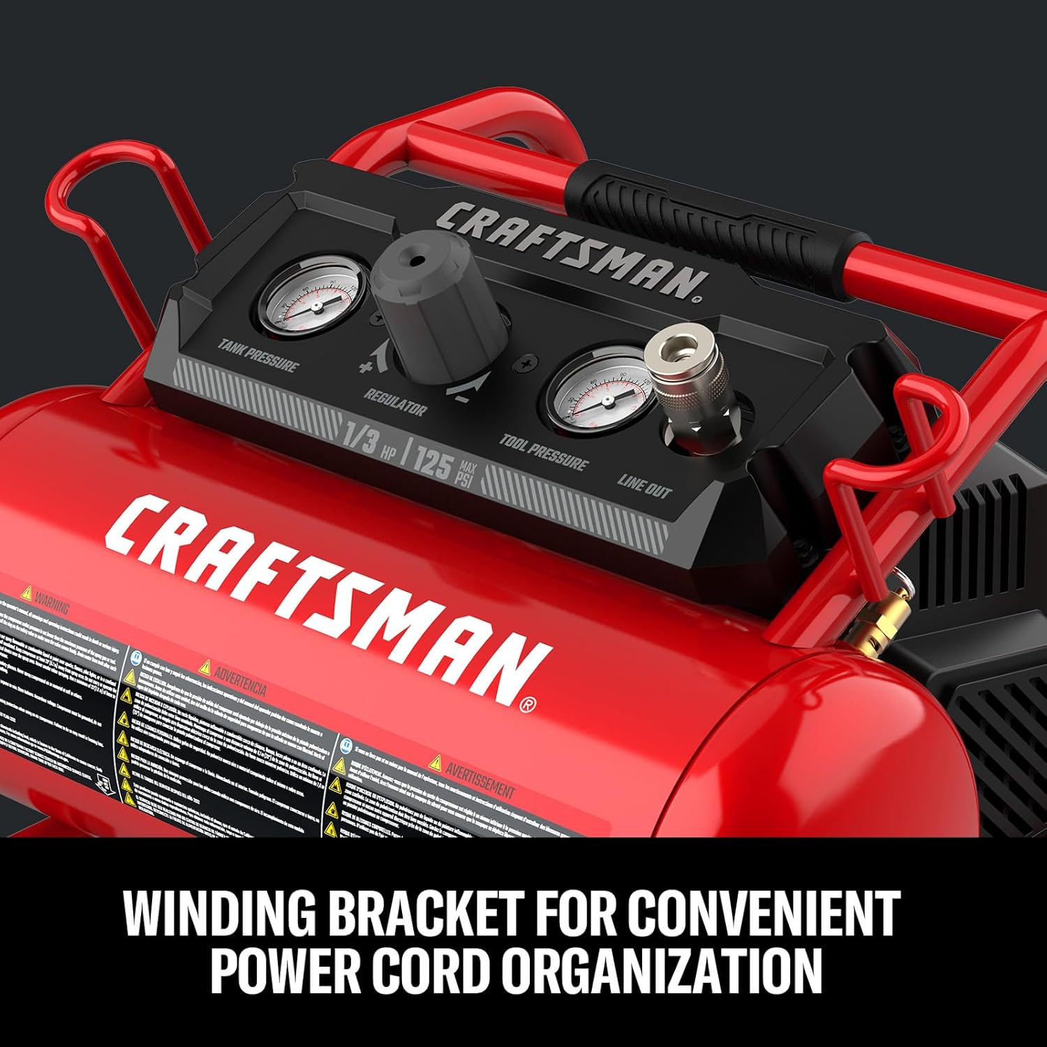 Thumbnail 4 de Craftsman 2 Gallon Portable Air Compressor 🛠