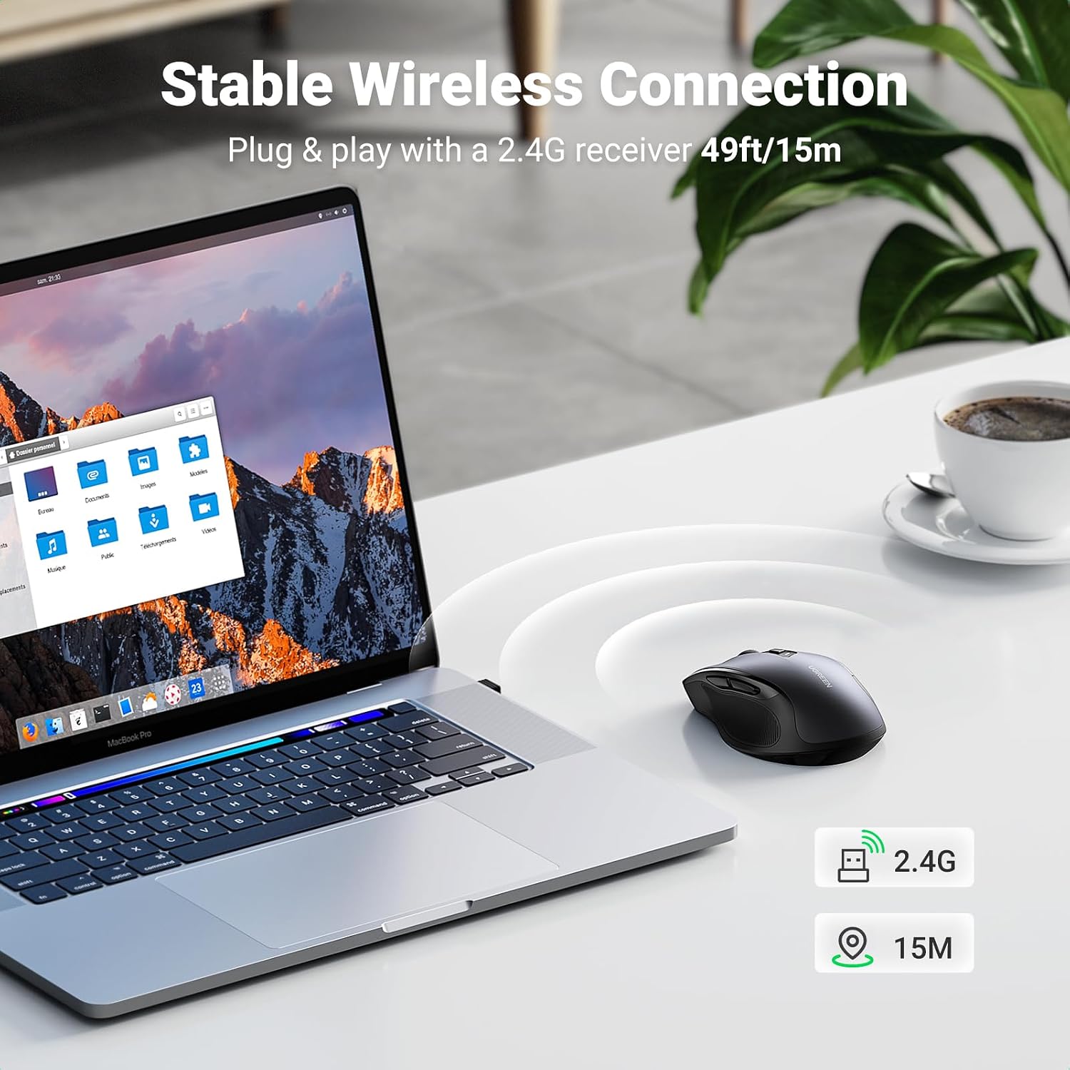 Thumbnail 6 de UGREEN Wireless Mouse 4000 DPI