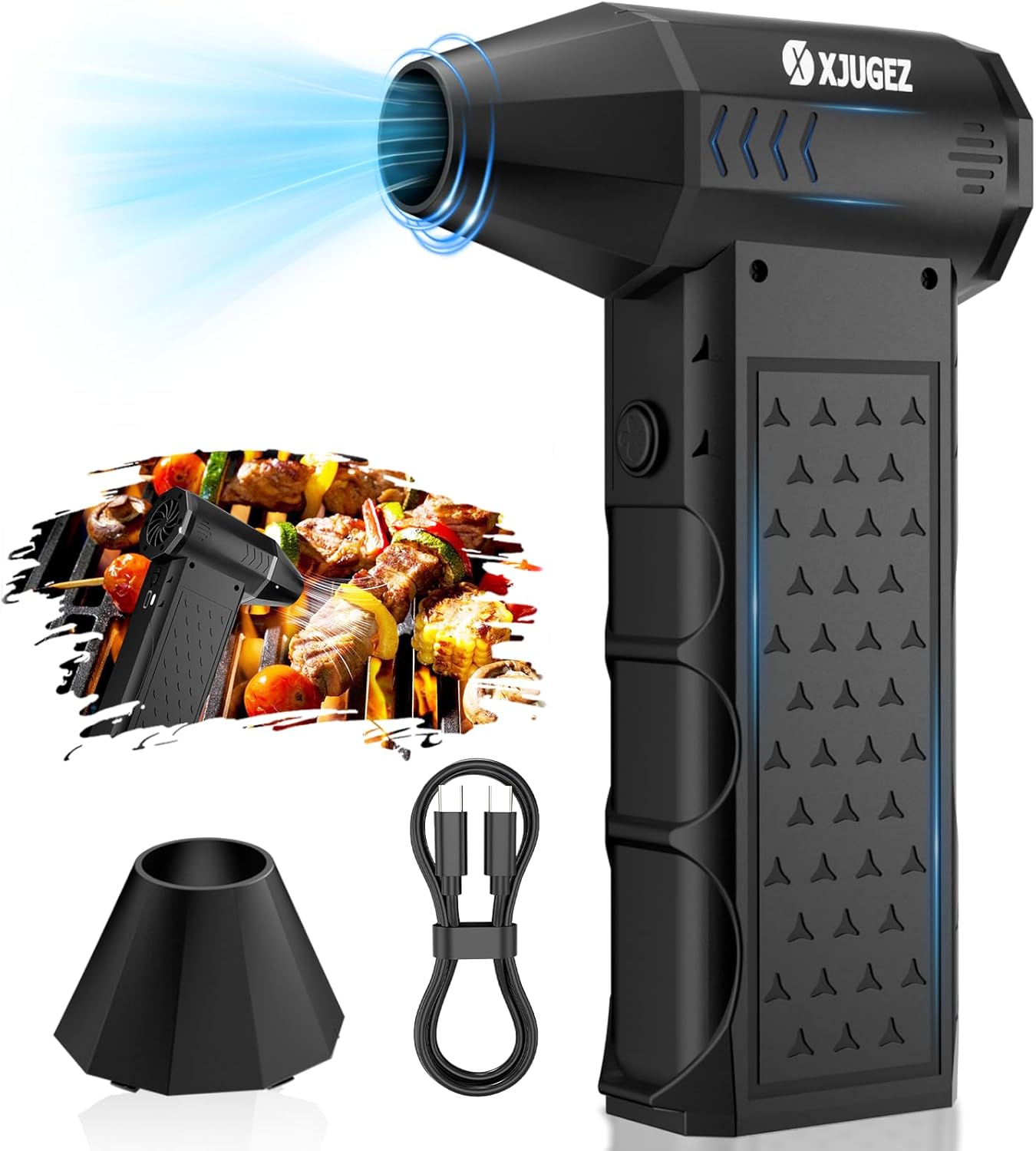 Detalle de XJUGEZ Soplador de Polvo Eléctrico 3000 mAh