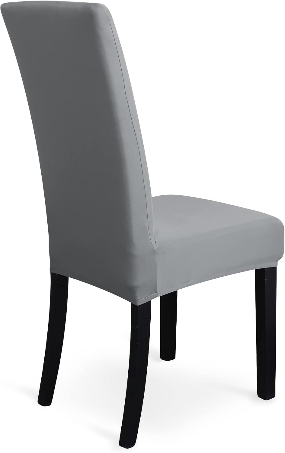 Detalle de Amazon Basics Stretch Dining Chair Covers 6-pack