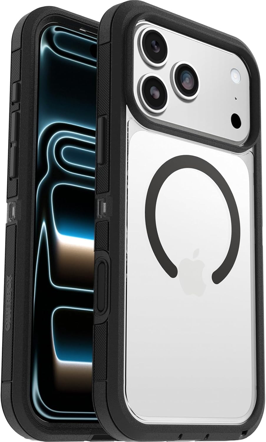 Thumbnail 6 de OtterBox Defender Series Pro XT Clear MagSafe Case for iPhone 17 Pro (Clear/Black) – ultra-rugged protection