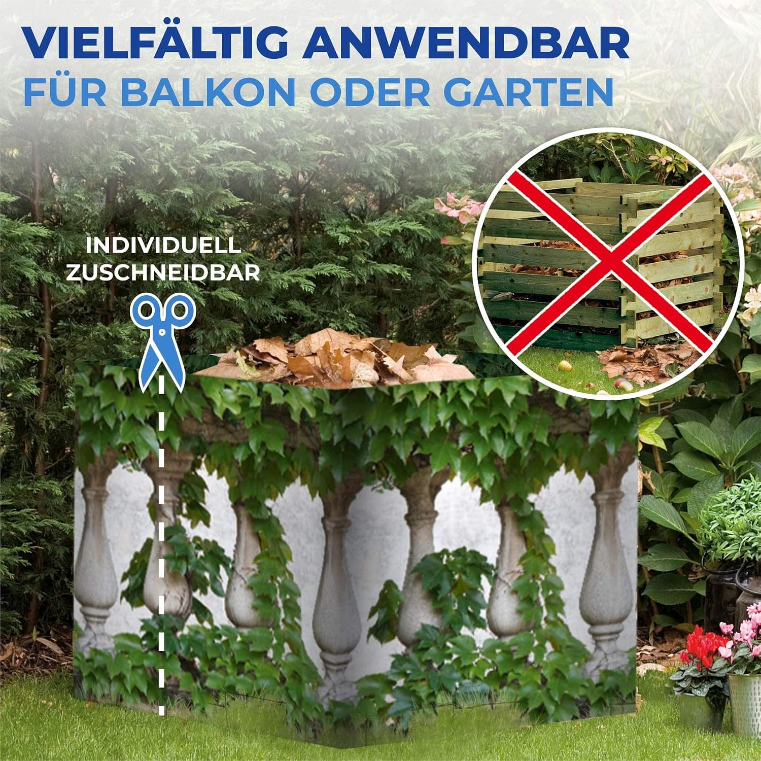 Thumbnail 5 de Maximex - Sichtschutz Efeu: brise-vue décoratif et adaptable pour balcon