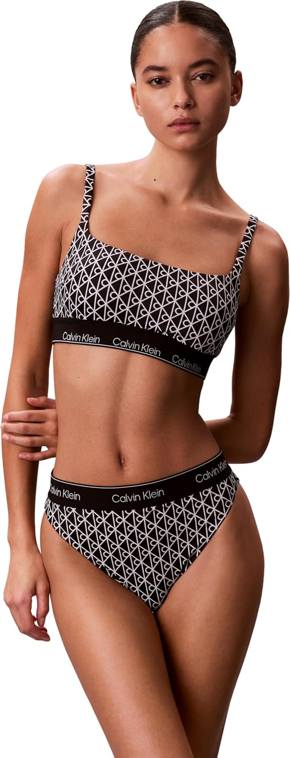 Thumbnail 6 de Calvin Klein Square Neck Bralette Lv00q61130 – Top da bagno femminile