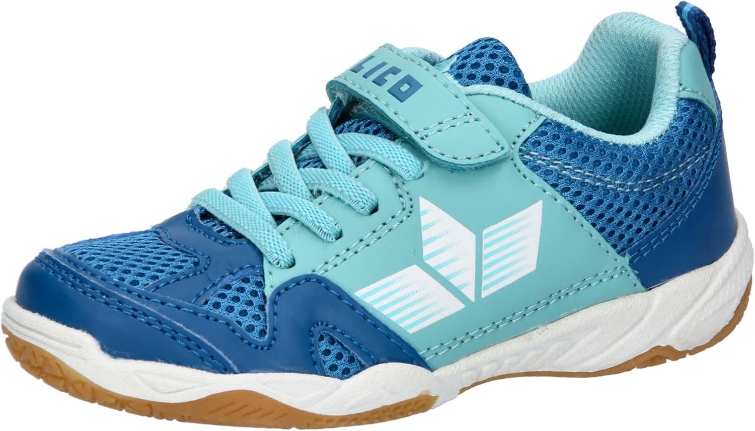 Thumbnail 6 de Lico Unisex Kinder Sport- und Hallenturnschuhe mit Klettverschluss und elastischen Schnürsenkeln