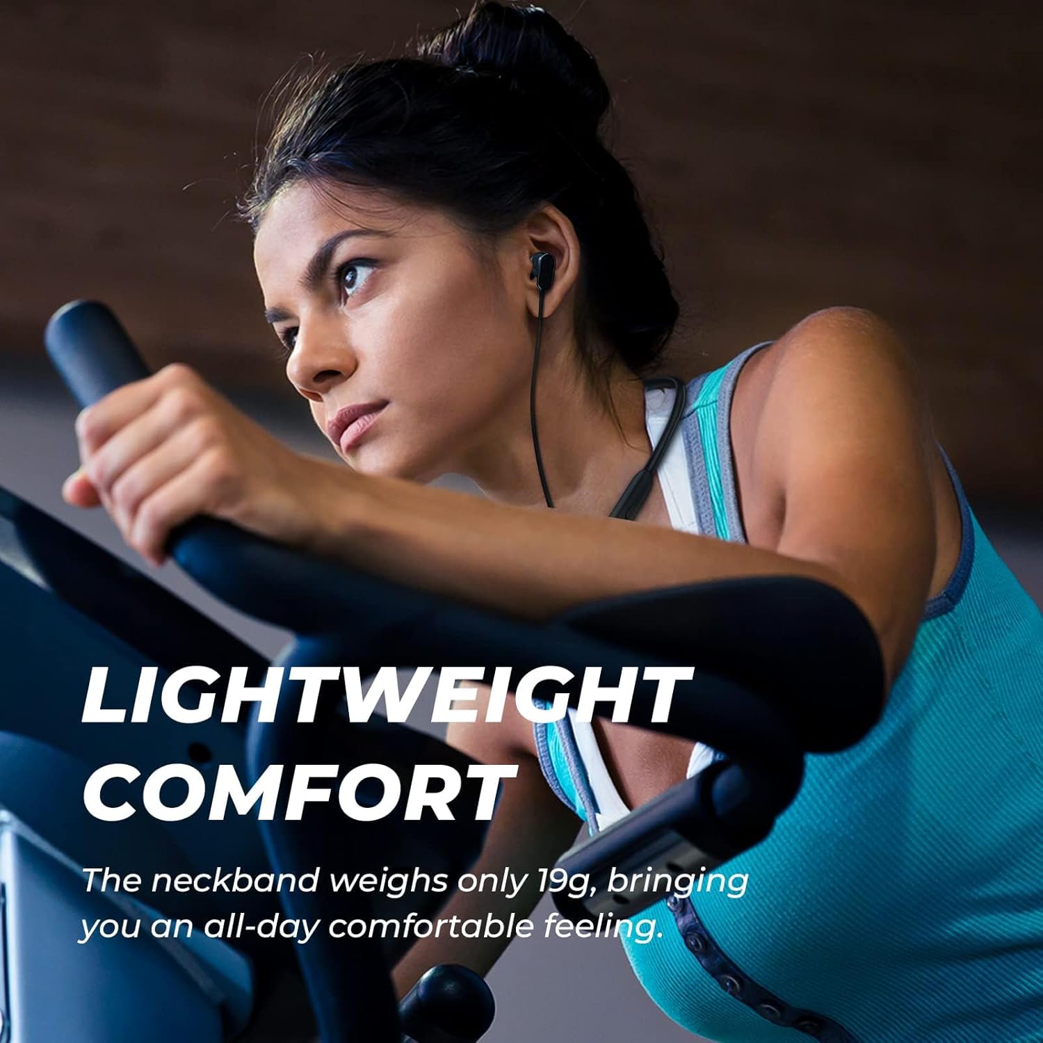 Thumbnail 4 de N18 Neckband Bluetooth Earbuds: Lightweight, IPX7, 20H Battery