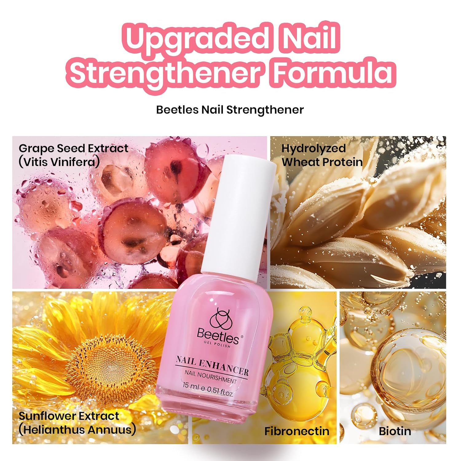 Thumbnail 4 de Beetles Nail Strengthener 15 ml 💅
