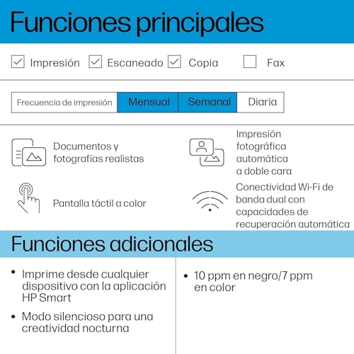 Thumbnail 3 de HP Envy 6120e 714L8B: Impresora multifunción a color con Wi‑Fi y HP Instant Ink