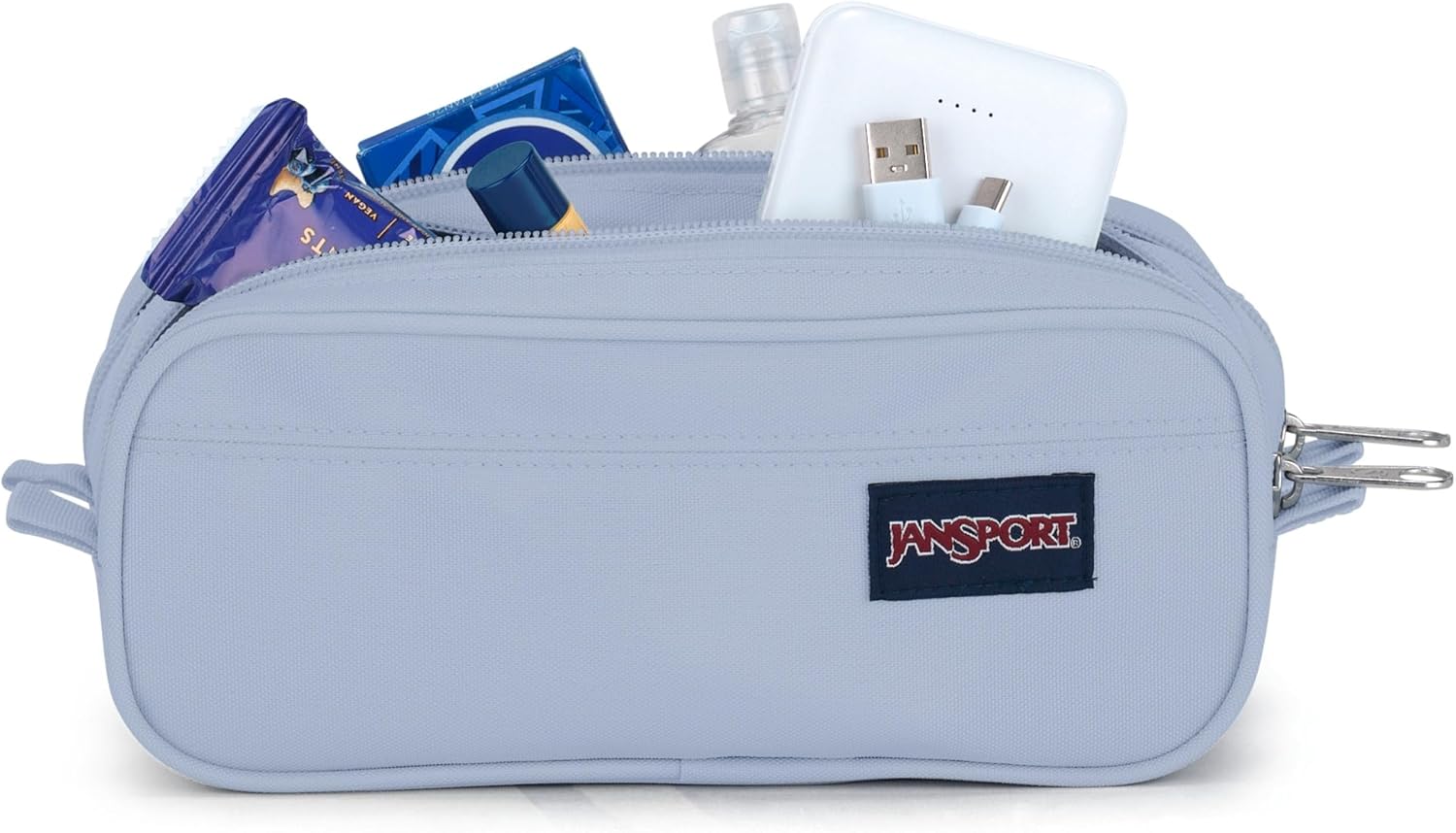 Thumbnail 1 de JanSport Borsa porta accessori grande Blue Dusk | EK02Y con due scomparti