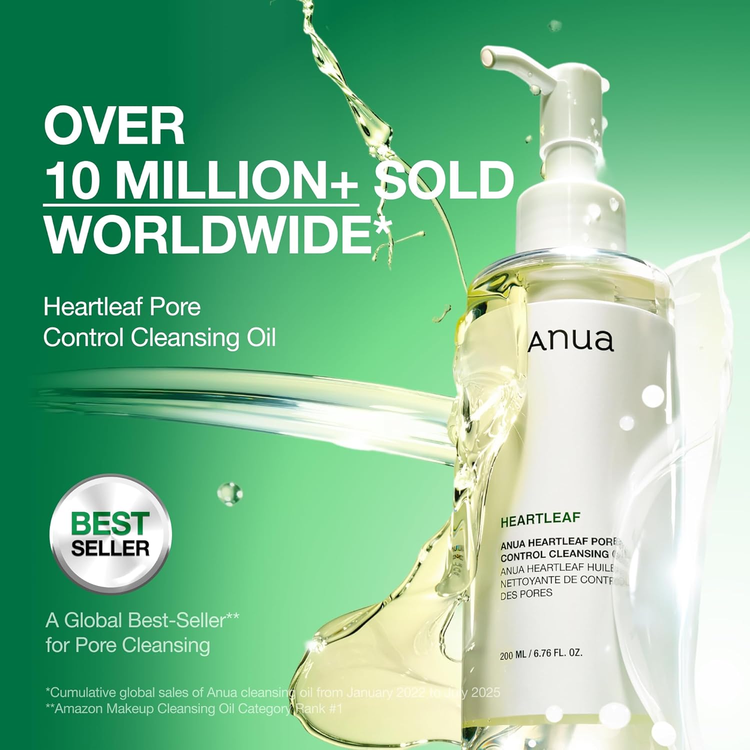 Detalle de Anua Heartleaf Cleansing Oil 6.76 fl oz