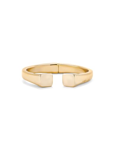 Detalle de Uno de 50 Bracciale rigido in oro 18 carati XL — design geometrico fatto a mano