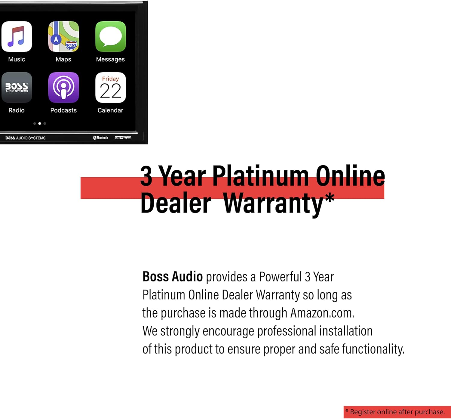 Thumbnail 5 de BOSS BVCP9700A Car Stereo 7 Inch Touchscreen