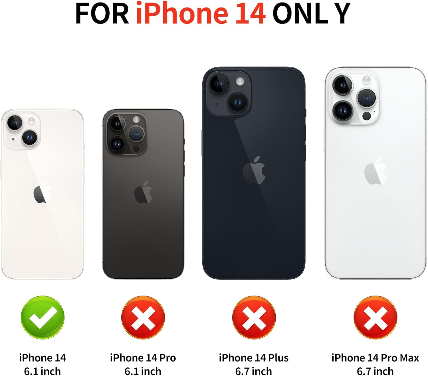 Detalle de Aolcev iPhone 14 Case with Card Holder: Slim Wallet meet Heavy-Duty Protection