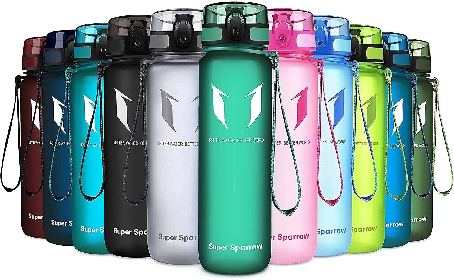Detalle de Super Sparrow Borraccia sportiva 1L 🥤