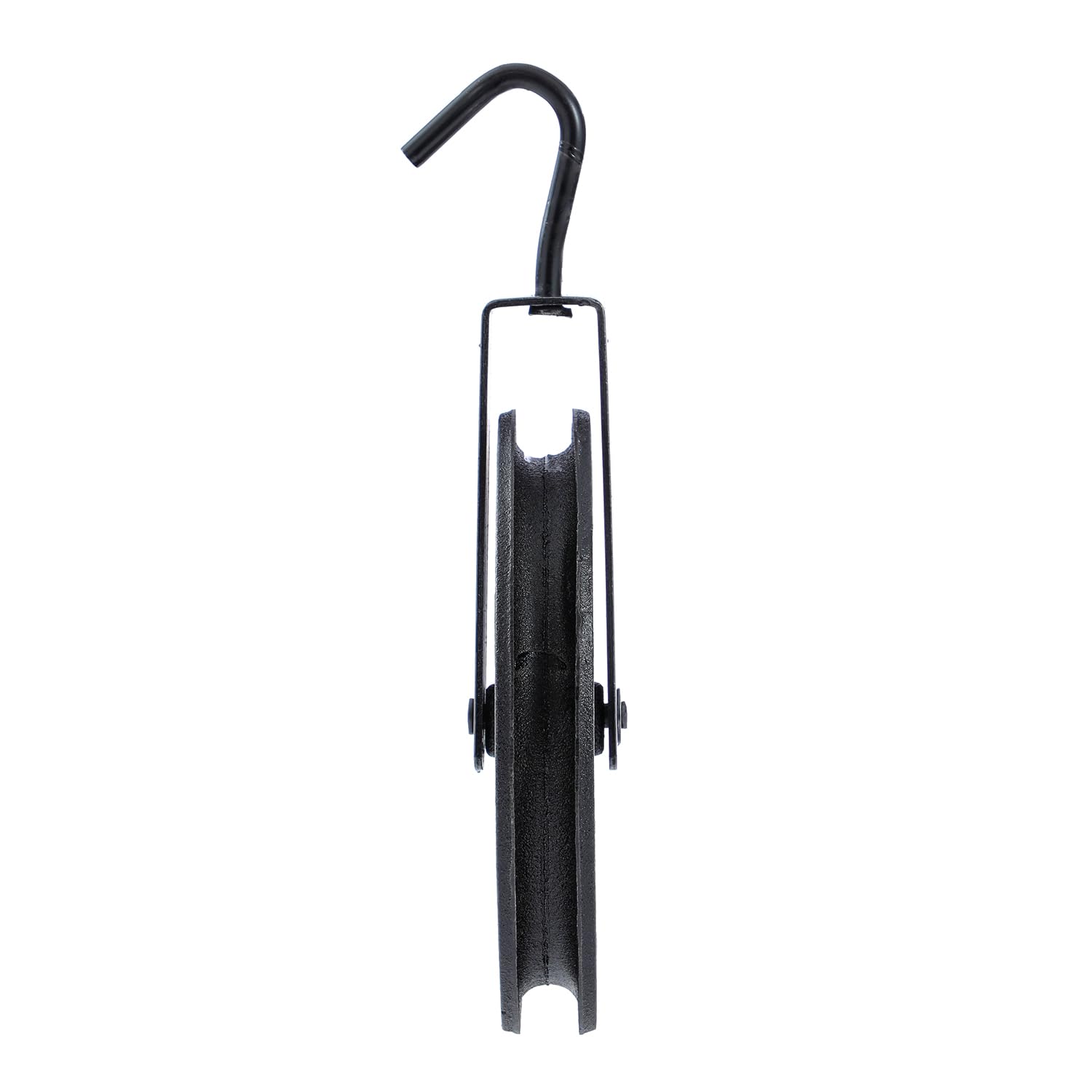 Thumbnail 2 de KATSU Tools 250mm gin wheel scaffolding rope pulley with swivel hook (182127)