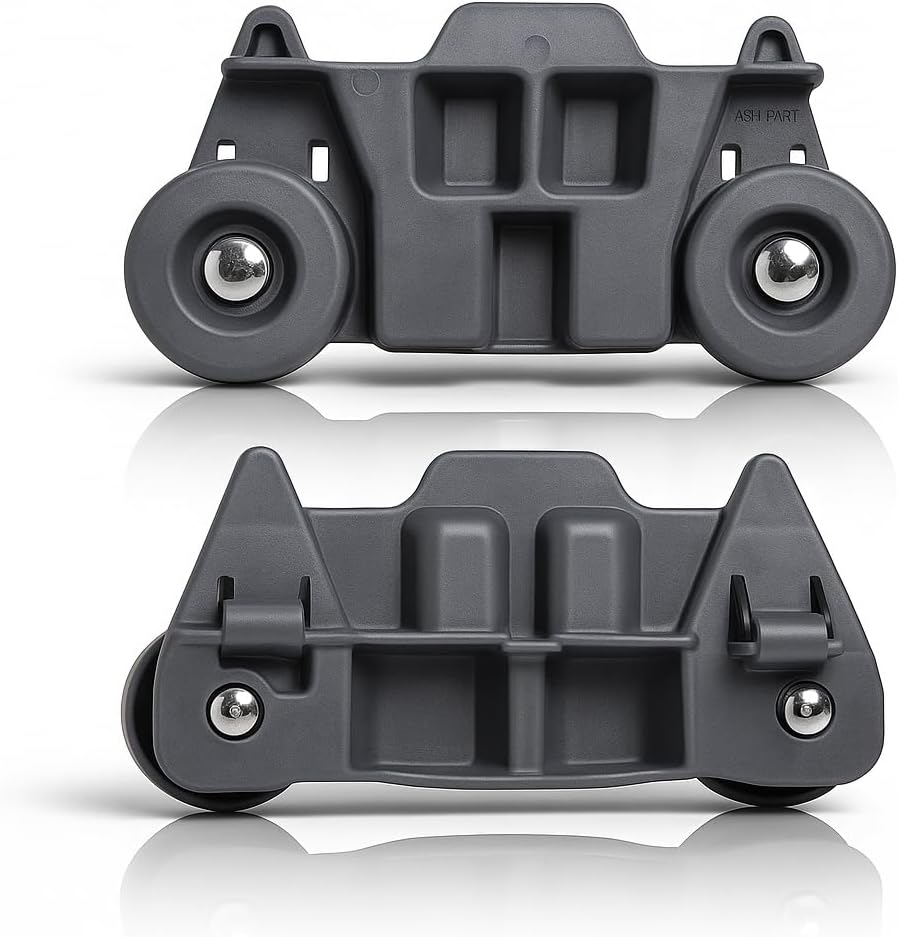 Thumbnail 1 de DanYee W10195416V Dishwasher Lower Rack Wheels, 4-Pack Steel