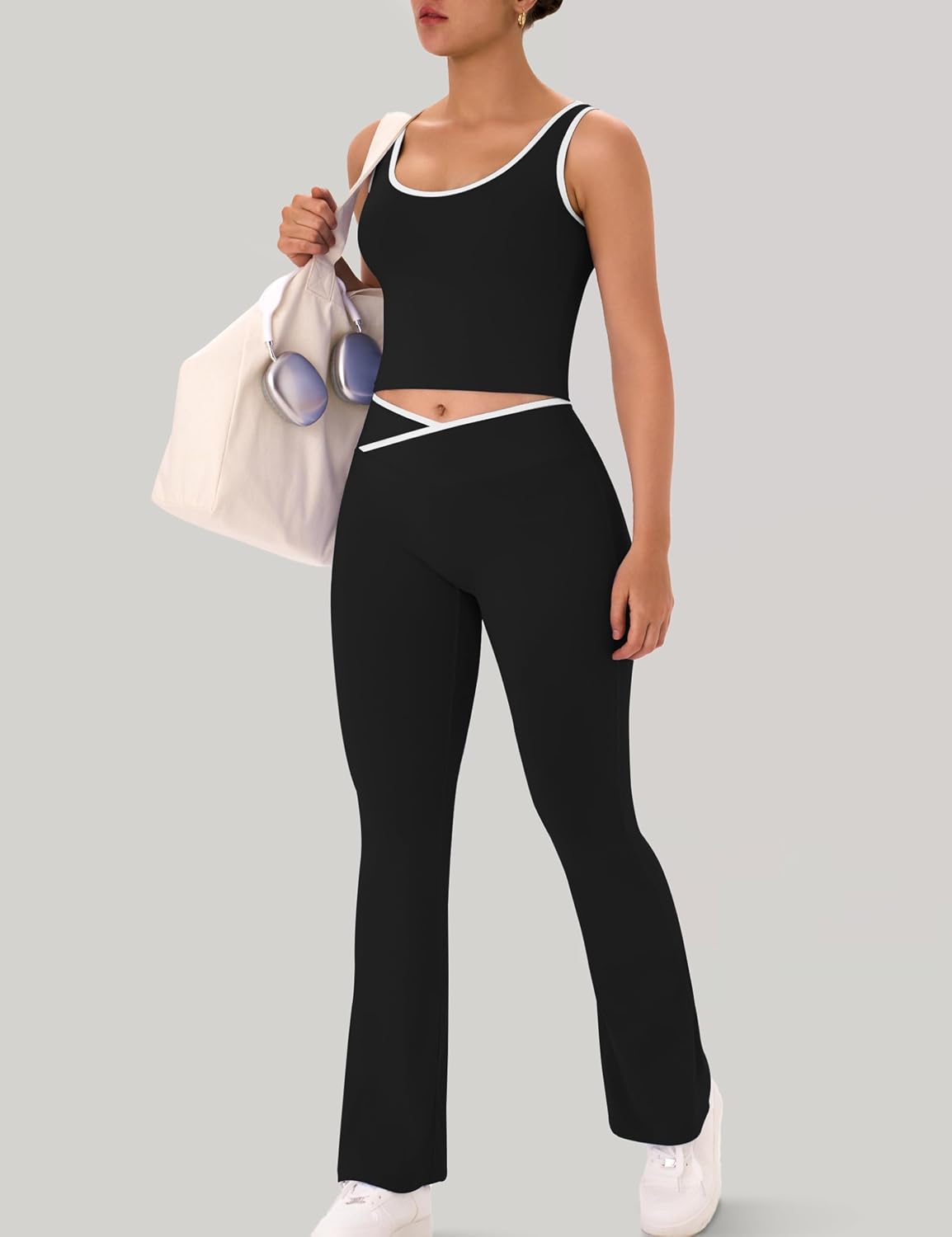 Detalle de Workout Set keyword: 4-way stretch, 2-piece