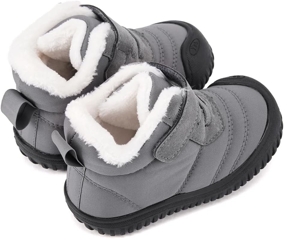 Detalle 2 de BMCiTYBM Toddler Snow Boots with Faux Fur Lining