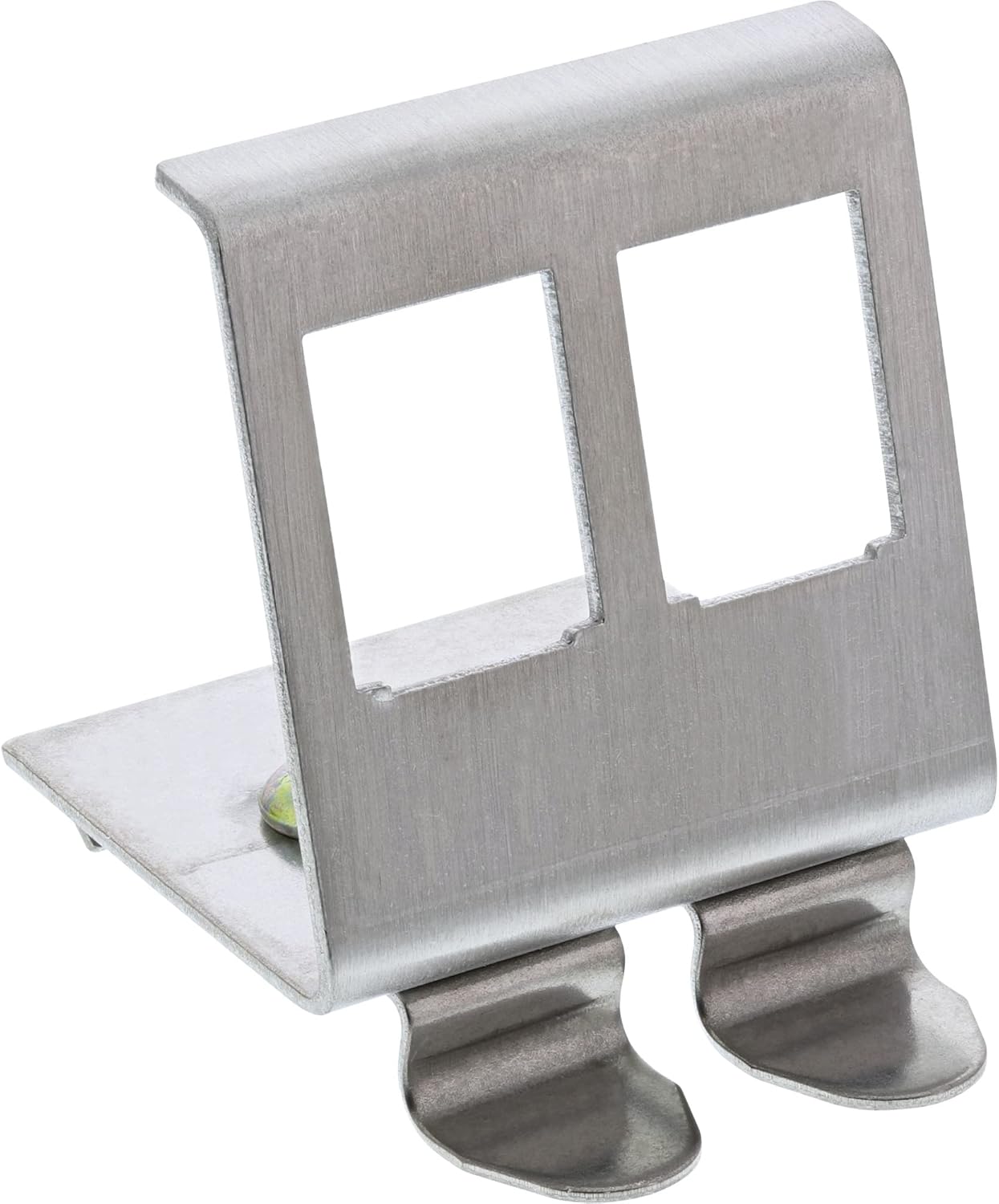 InLine 76203B Keystone SNAP-In Metall-Modulhalter, 2‑fach für Hutschiene