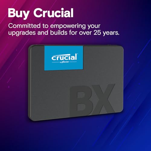 Detalle 2 de Crucial BX500 1TB SATA SSD (2.5") — reliable entry-level upgrade for laptops and desktops