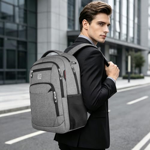 Thumbnail 6 de KASIBON Laptop Backpack for Men: Anti-Theft Travel & Business with 35 L Capacity
