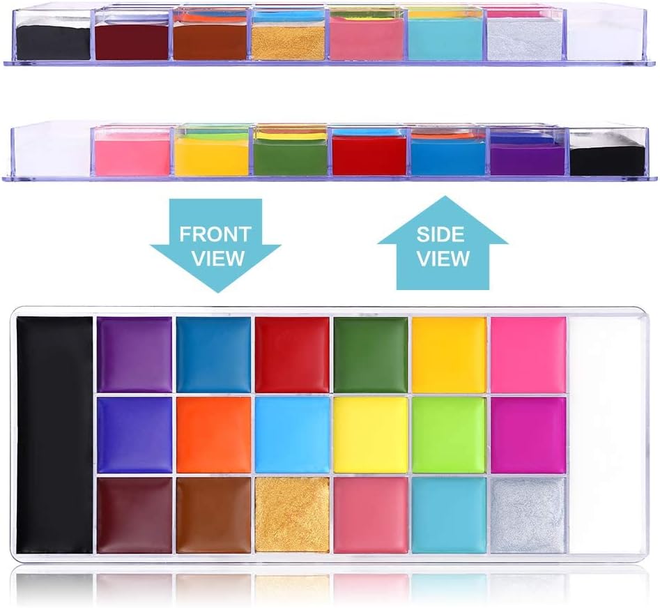 Thumbnail 5 de UCANBE Peinture Corporelle 20 Couleurs