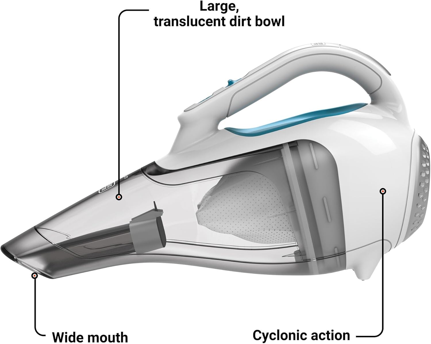 Thumbnail 1 de BLACK+DECKER dustbuster HHVI315JO42 Cordless Handheld Vacuum (Wide Mouth, Rechargeable)