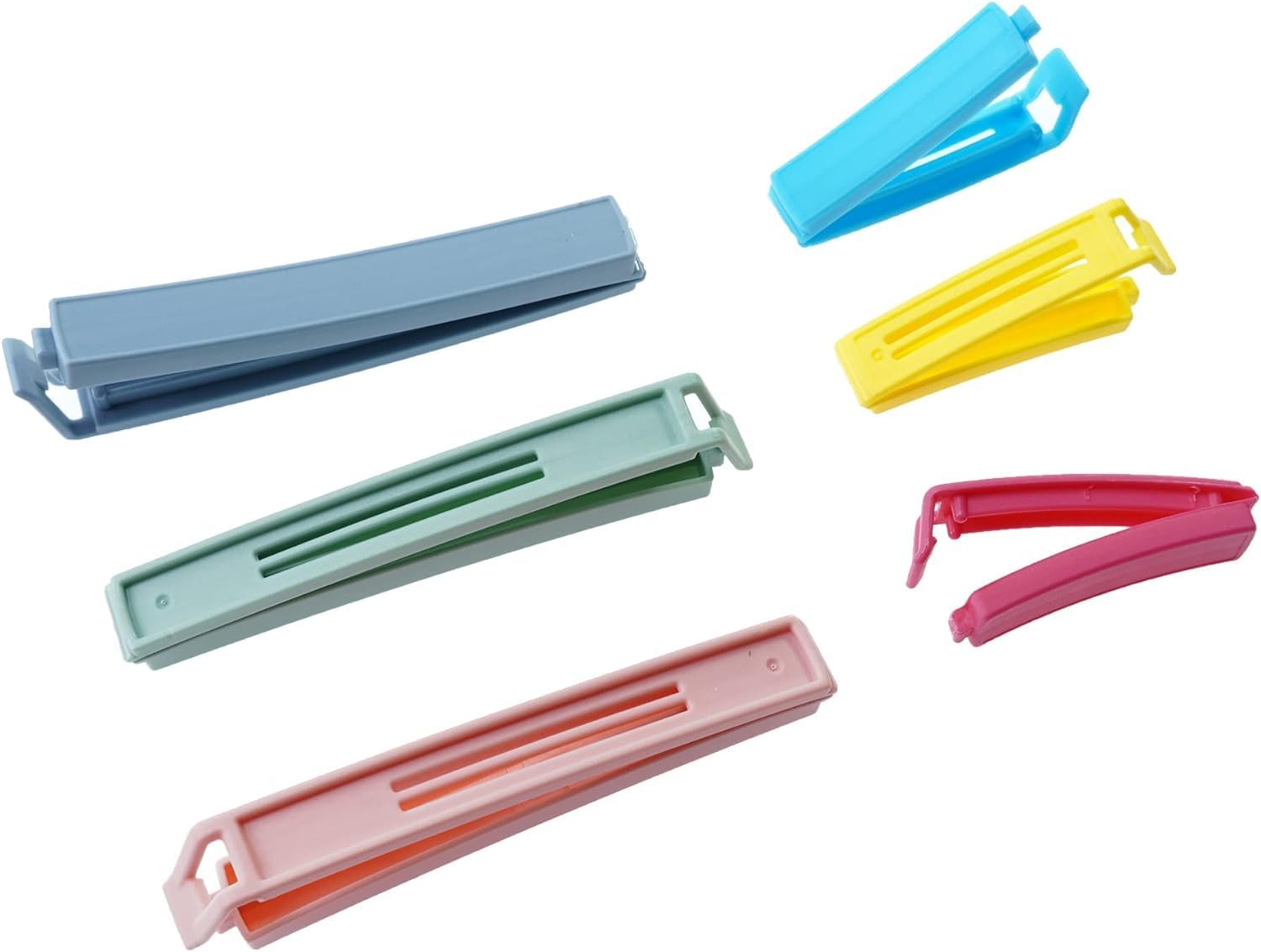 Thumbnail 2 de Yarall 32 PCS Food Bag Clips – Curved-Design Clips for Kitchen & Freezer (11cm x 20cm and 7.8cm x 12cm)