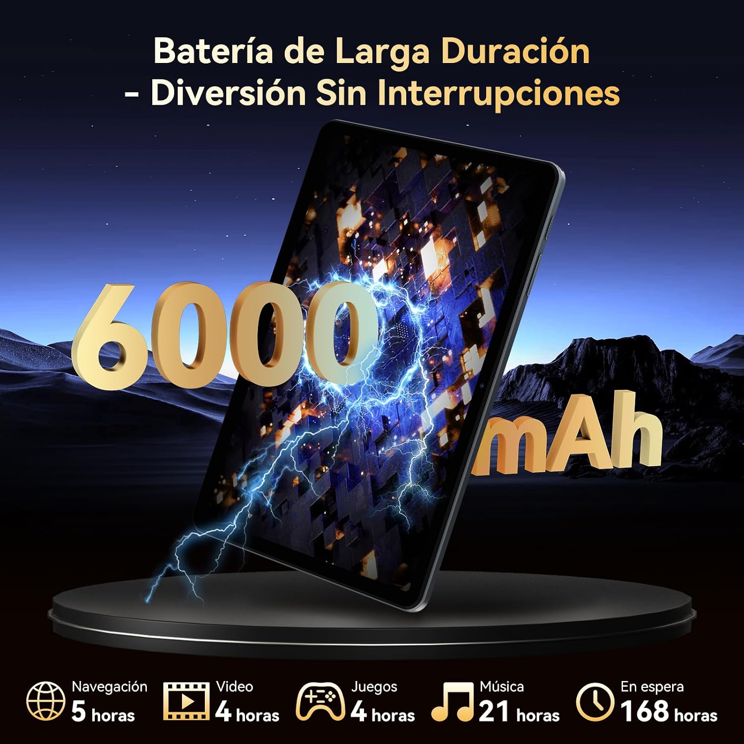 Thumbnail 4 de TABWEE Tablet con Teclado 18GB RAM 128GB ROM