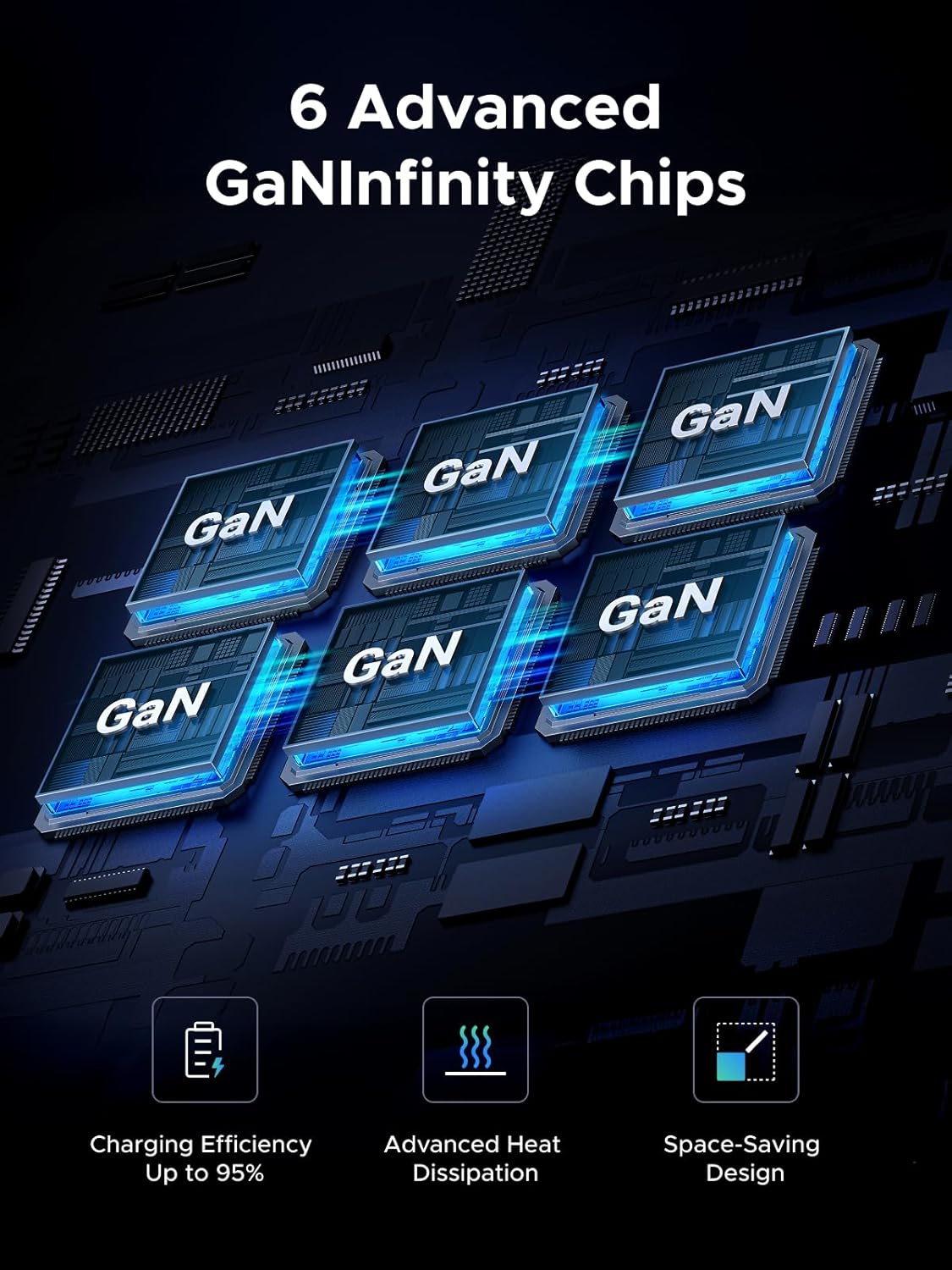 Thumbnail 5 de UGREEN Nexode 500W 6‑port GaN charger for laptops