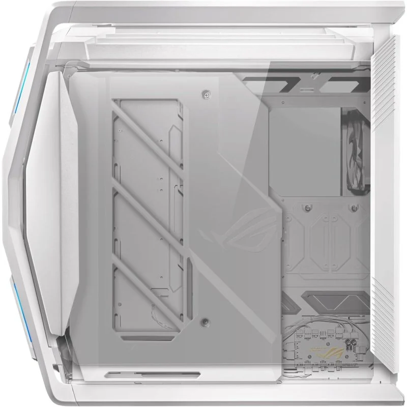 Detalle 2 de Asus ROG Hyperion GR701 Cristal Templado USB-C ARGB Blanca