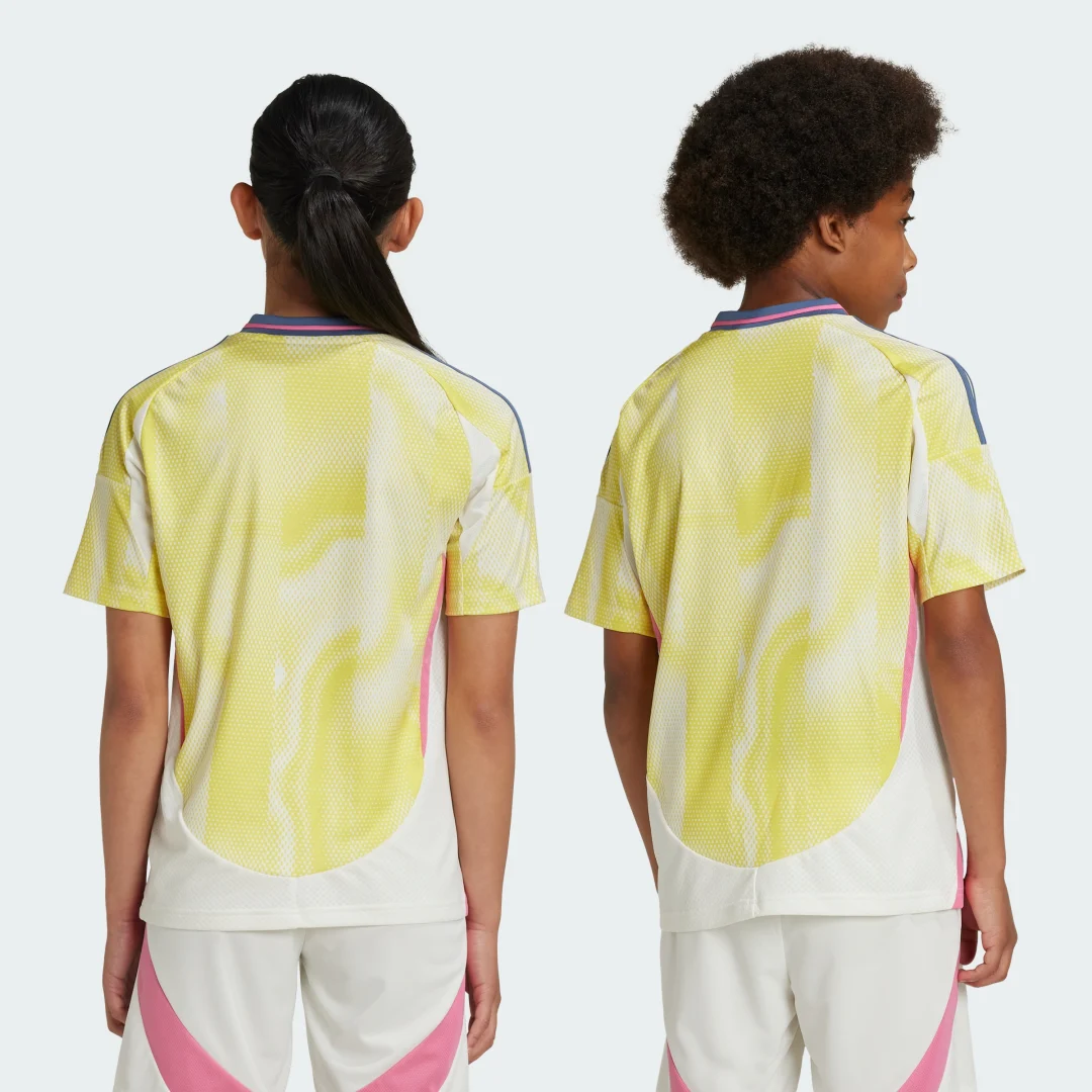 Thumbnail 1 de adidas Camiseta segunda equipación Juventus 24/25 para adolescentes en amarillo