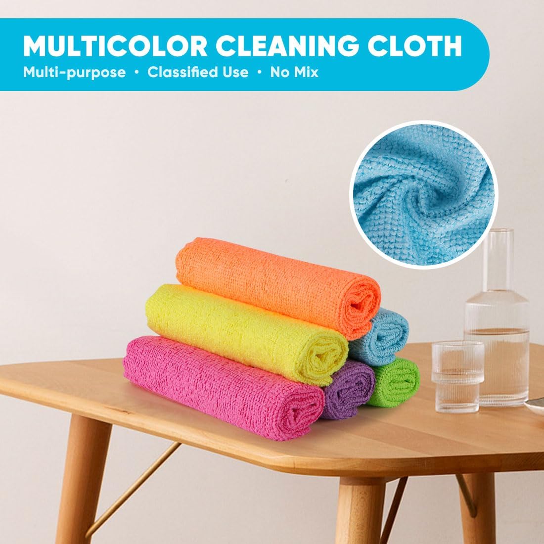 Detalle de Orighty Microfiber cloths 24 pack