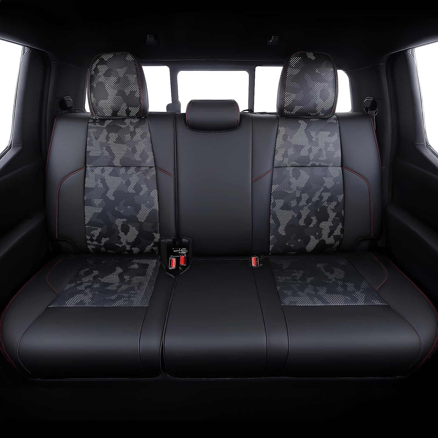 Thumbnail 1 de Carlimeki Leather Seat Covers for Tacoma Gen 4th 2024-2026