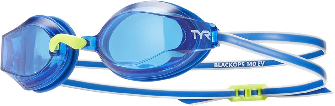 Detalle de TYR racing goggles, Blackops 140