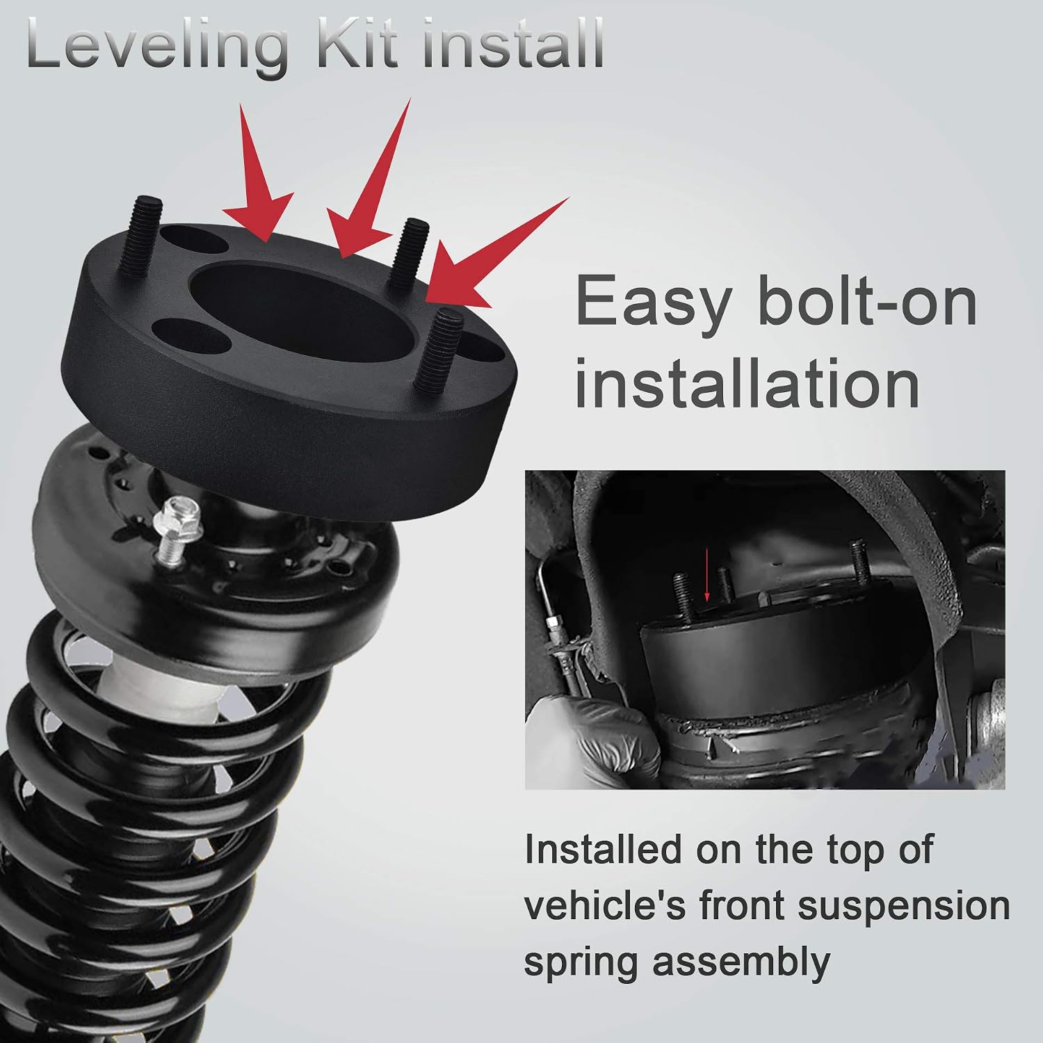 Detalle de BDFHYK Front Leveling Kit 2.5-inch