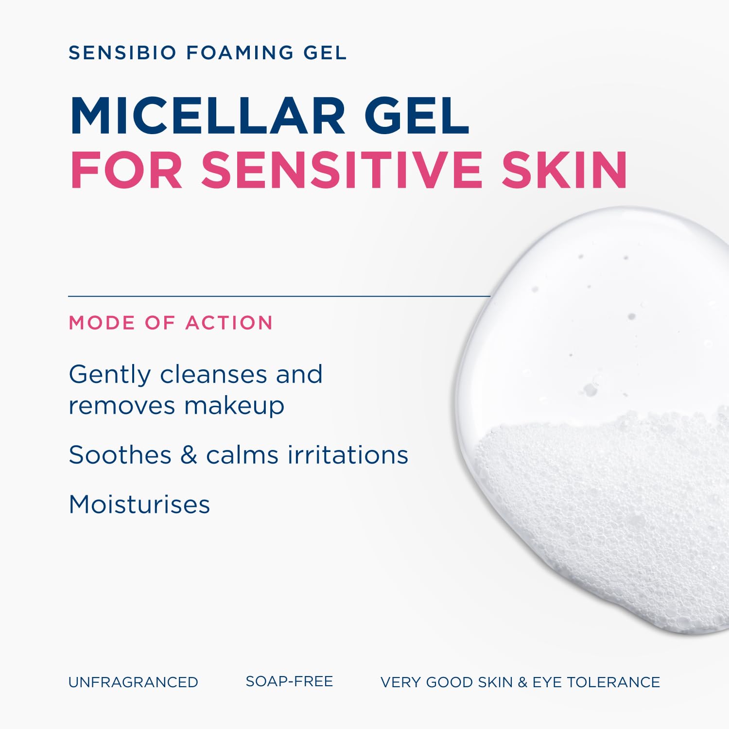 Thumbnail 1 de Bioderma Sensibio Foaming Gel, unscented
