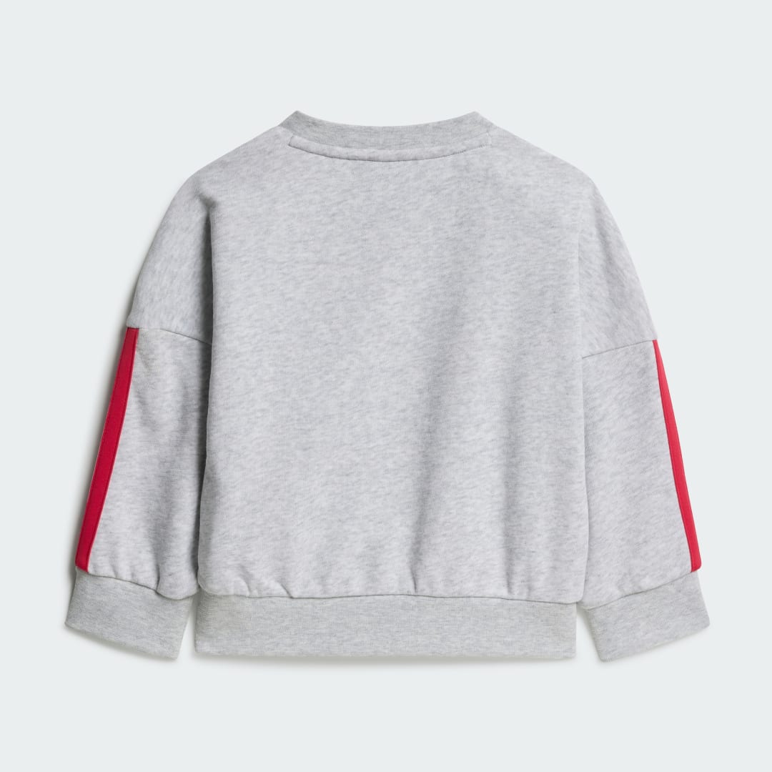 Detalle de Conjunto sudadera y pantalón Essentials (Bebé) de Adidas - Gris