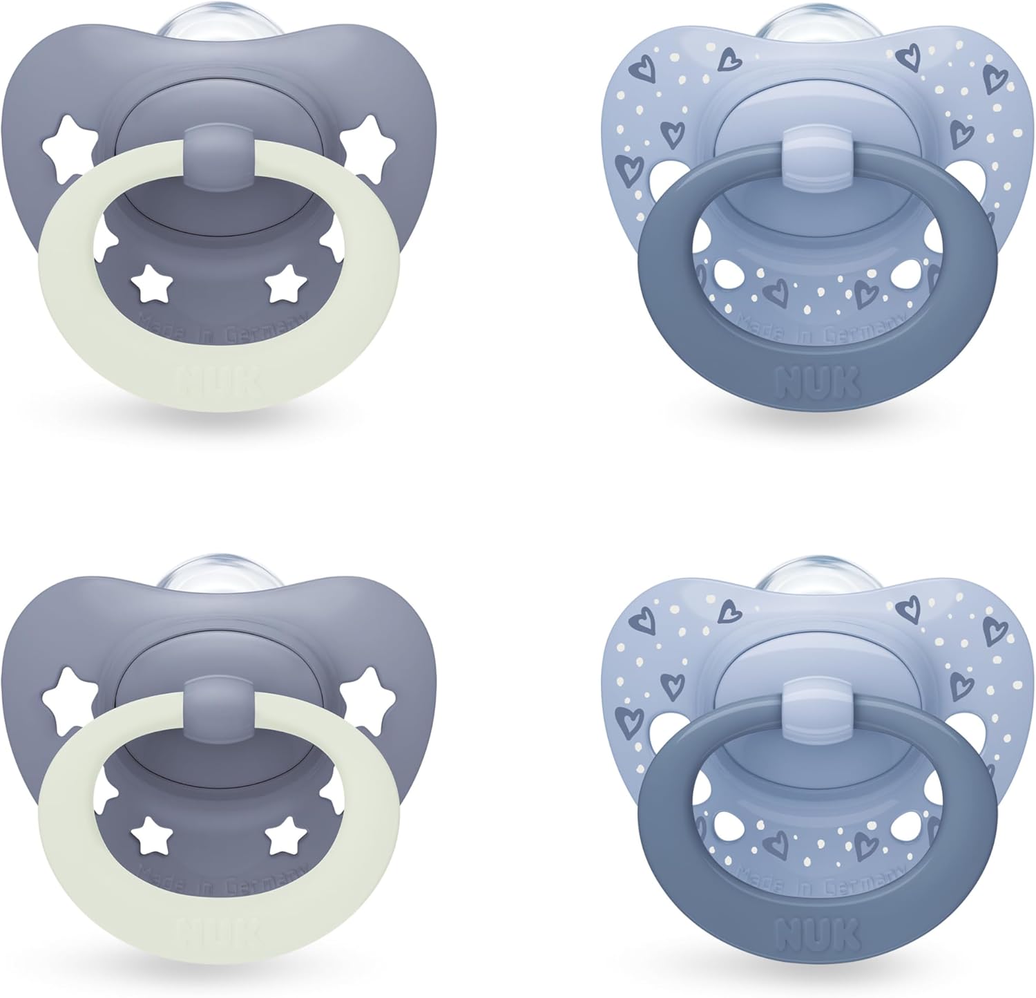 Detalle de NUK First Choice Classic Night Dummies 0-6m