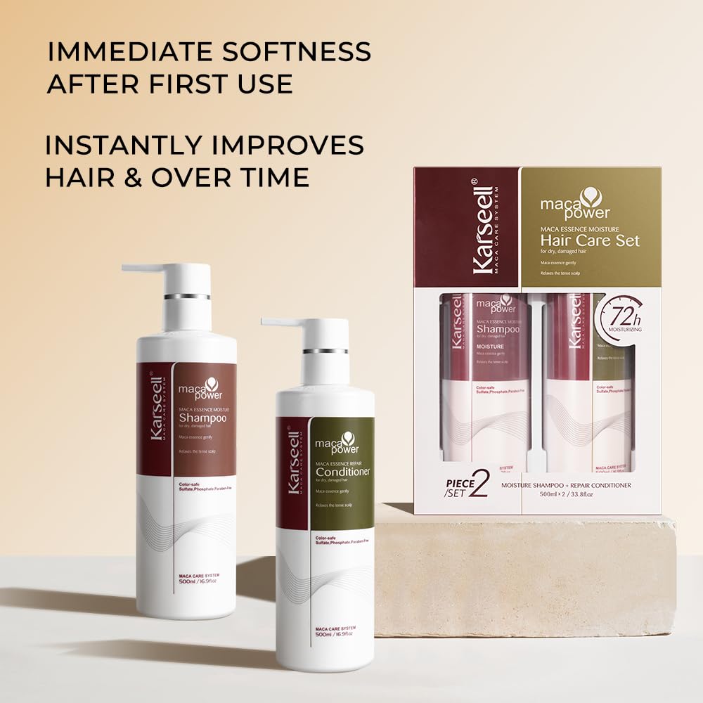 Detalle 2 de Karseell Maca Essenz Haarpflege 500 ml 💇♀