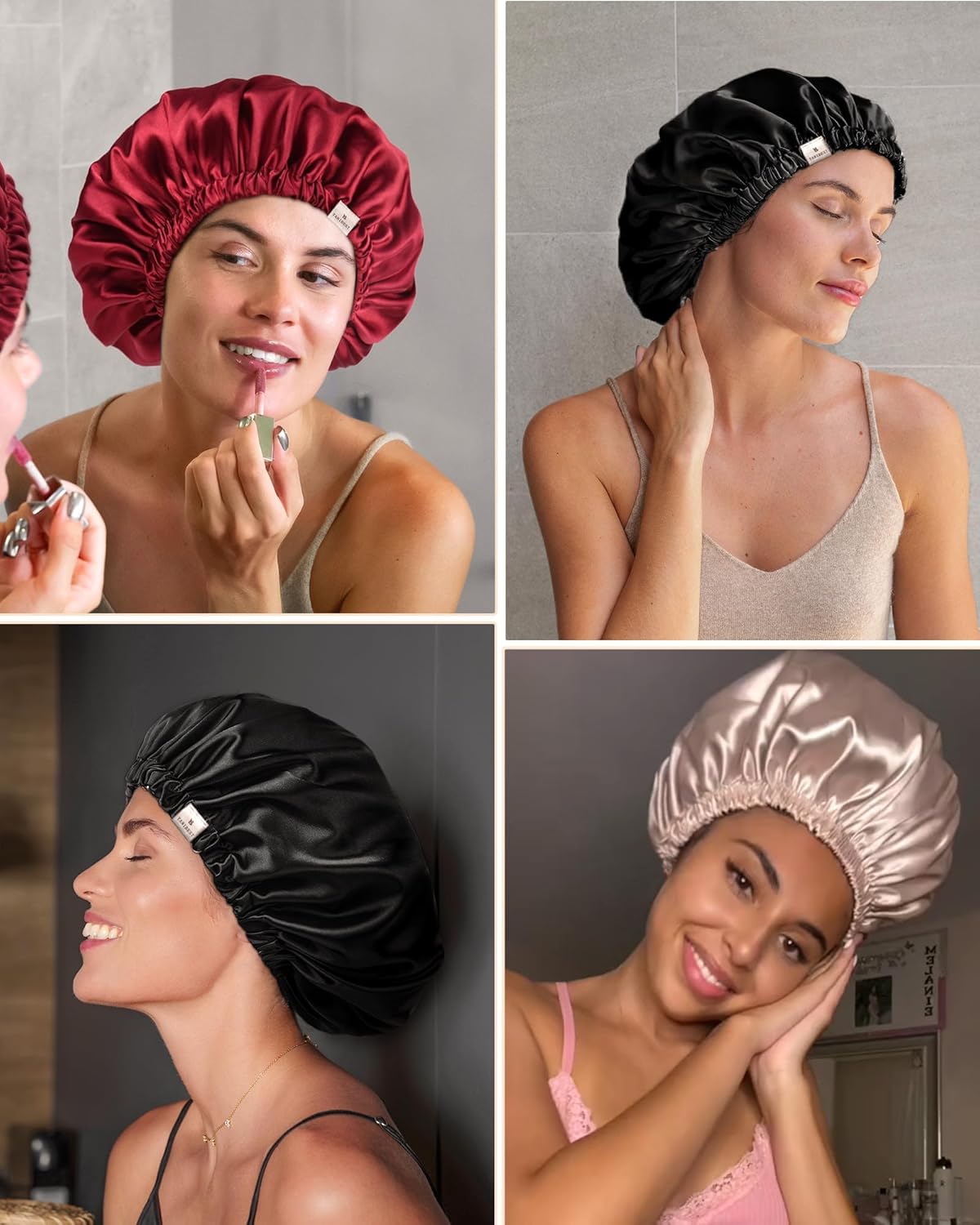 Thumbnail 4 de YANIBEST Silk Bonnet for Sleeping Women