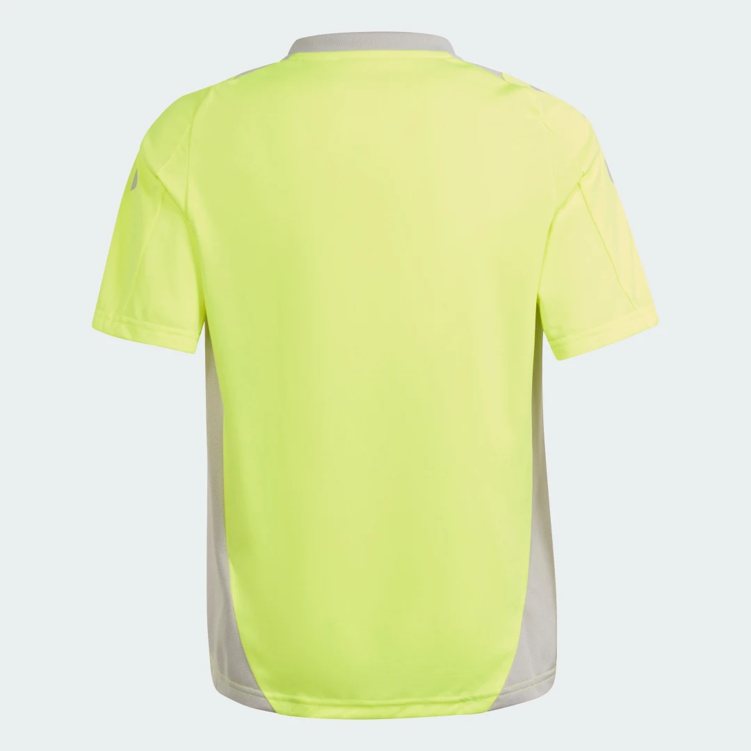 Detalle de Camiseta entrenamiento Tiro 24 Competition (Adolescentes) de Adidas – Amarillo