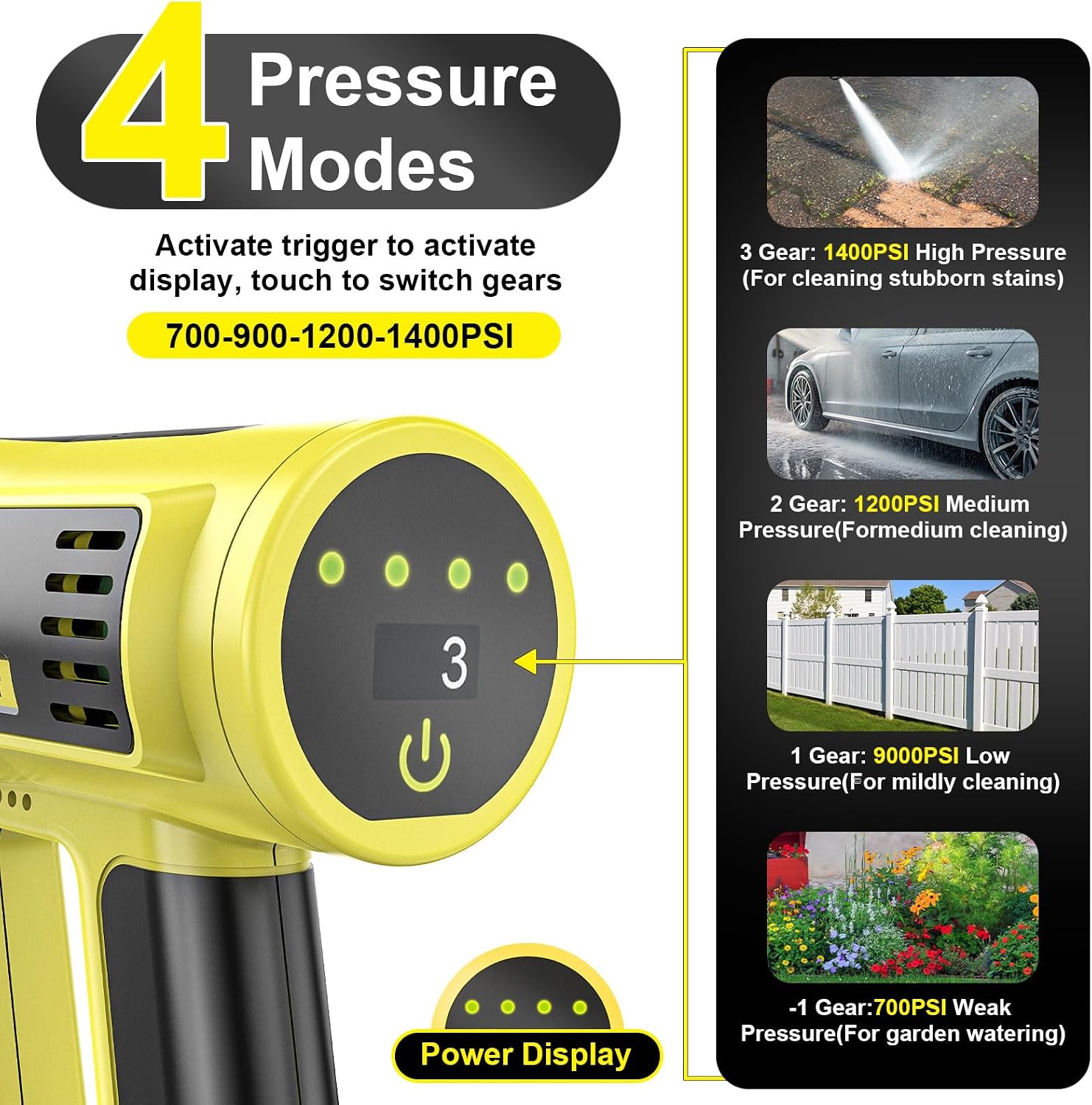 Thumbnail 1 de Cordless Portable Washer with 4-Speed Modes