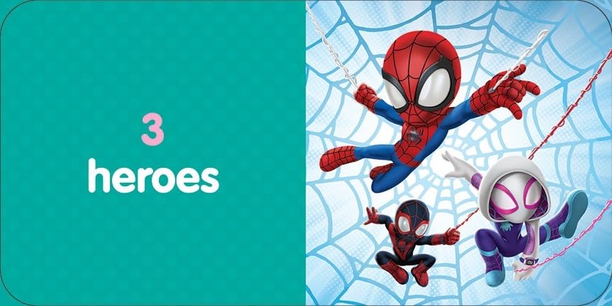 Detalle de PI Kids Marvel Spidey and His Amazing Friends My First Library, 12 Board Books
