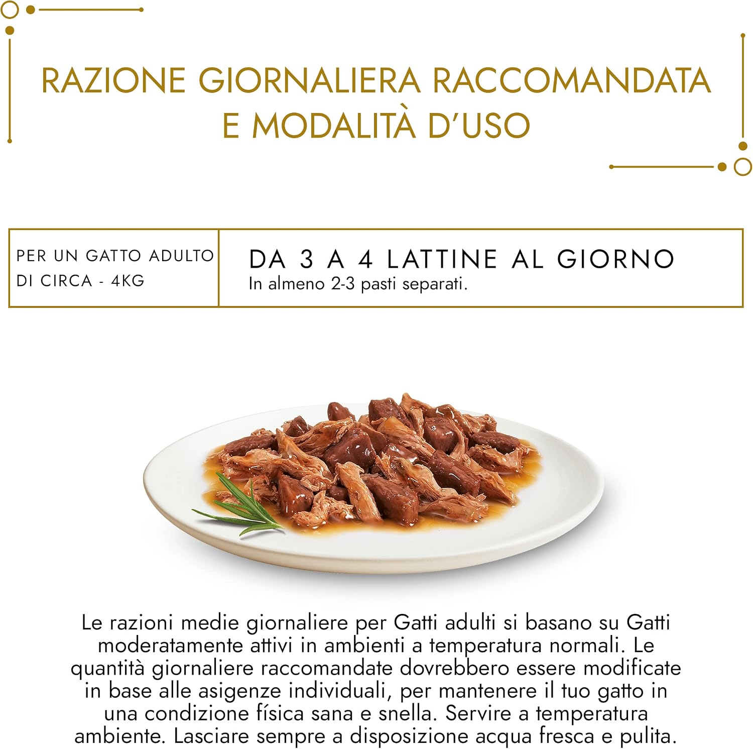 Detalle 2 de GOURMET Gold Bocconcini Umido per Gatti Adulti con Manzo e Pollo in Lattine da 85 g (Confezione da 24)