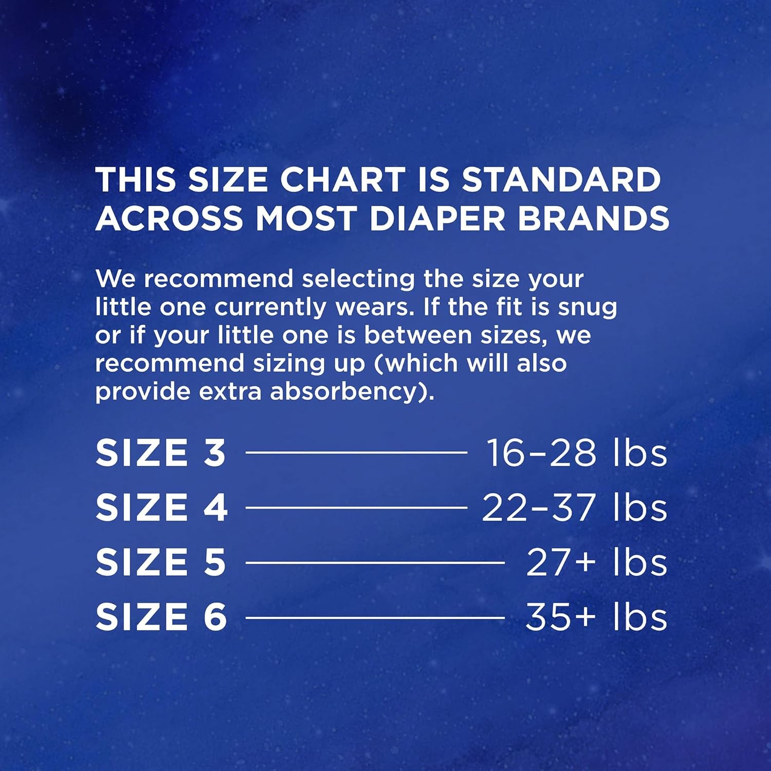 Detalle de Amazon Brand - Mama Bear Overnight Diapers Size 6 (54 Count)