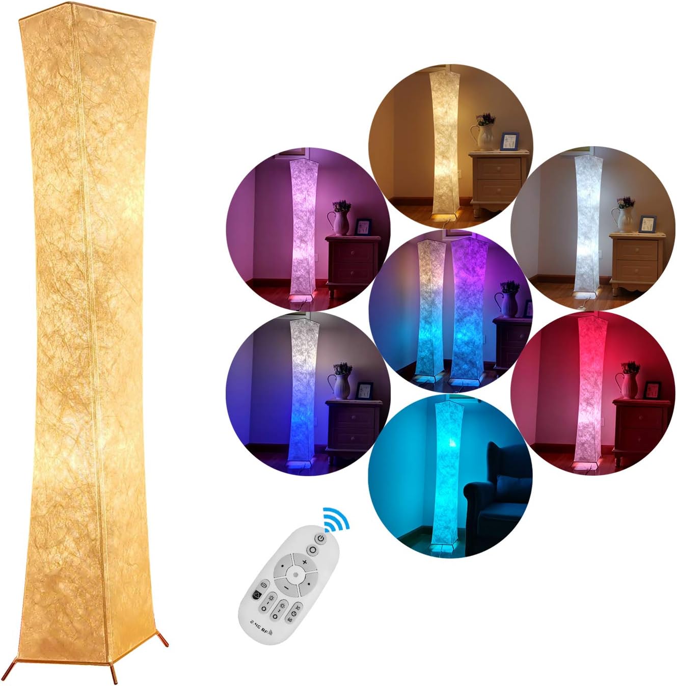 Detalle de RGB Soft Floor Lamp 132cm