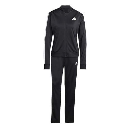 adidas Donna Essentials 3-Stripes Track Suit nera, taglia L
