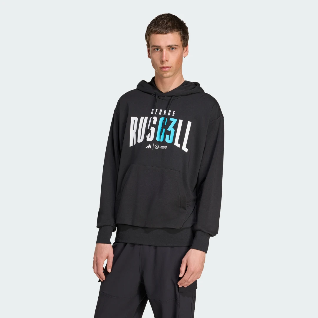 Detalle de Sudadera con capucha Mercedes AMG Petronas F1 Team George Russell - Adidas