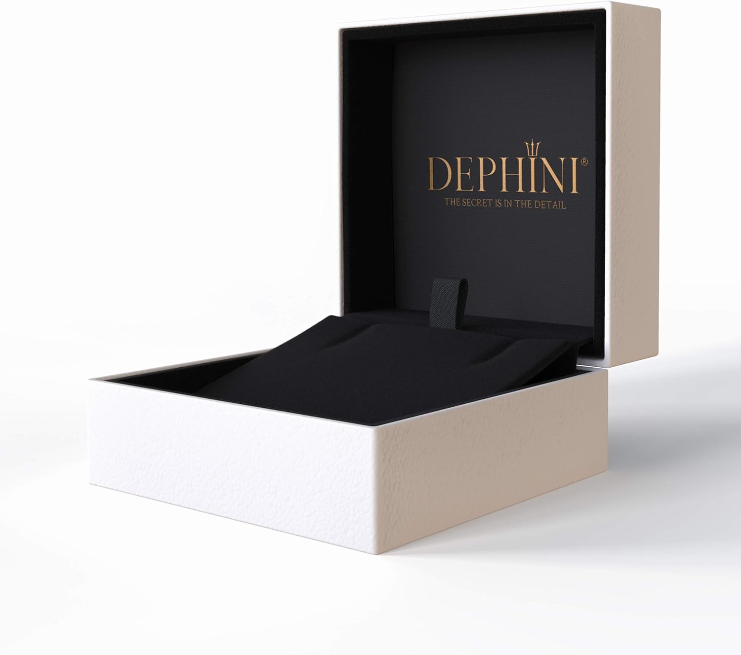Detalle 2 de DEPHINI Doppel Herz Kette mit 925 Silber
